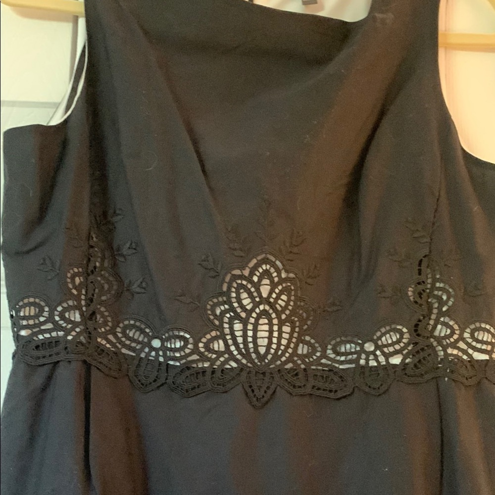 Elegant Black Lace Dress